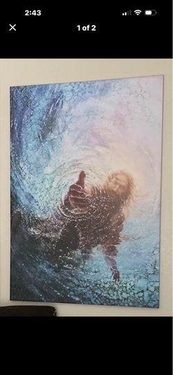 Yongsung Kim Jesus Canvas Wall Art