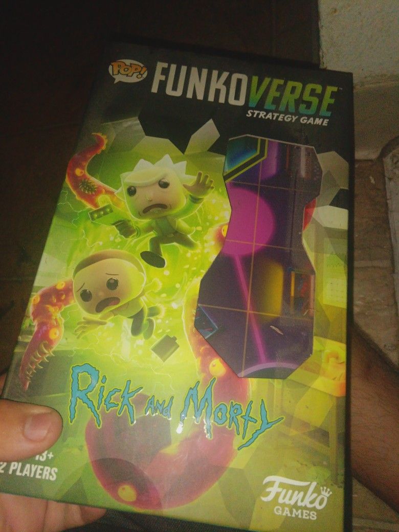 Funko Verse Rick And Morty Board Game 