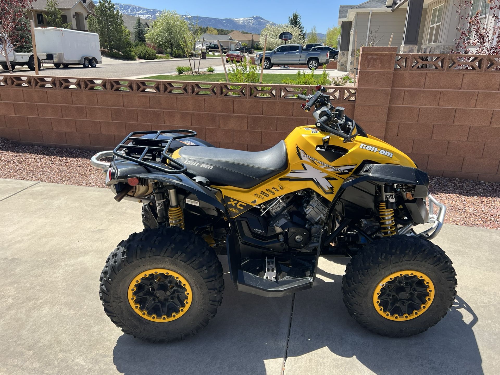 2014 Can Am Renegade 1000 X Xc. 514 Miles