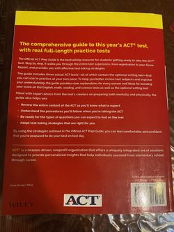 ACT Prep Book Brand New