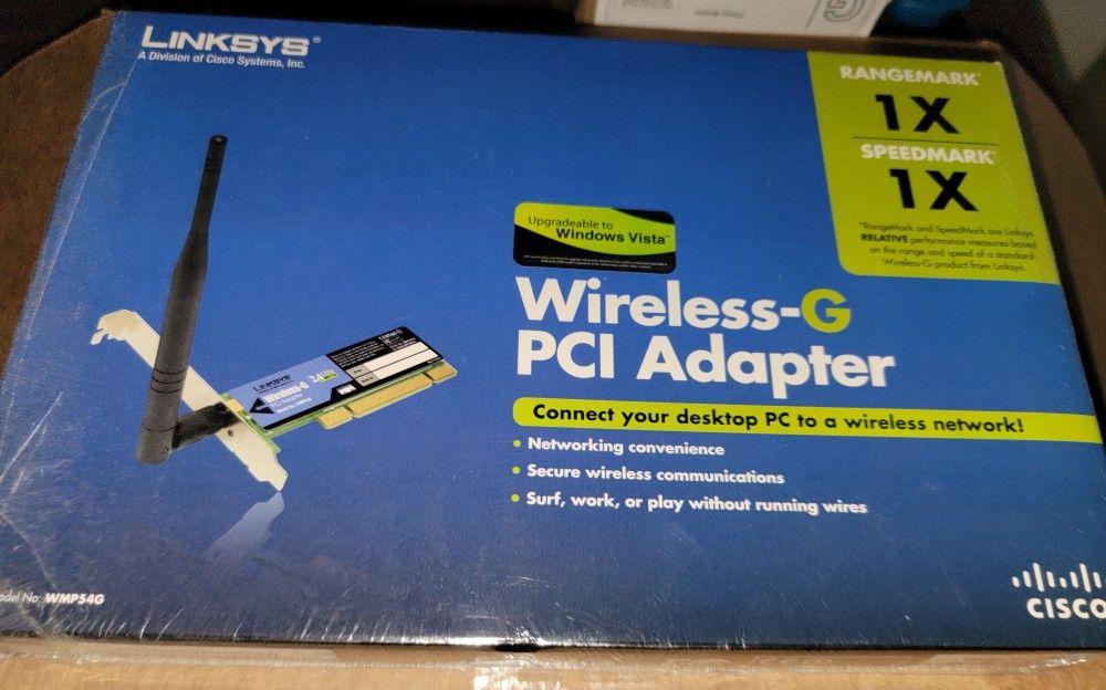 New Wifi PC Adapter Linksys