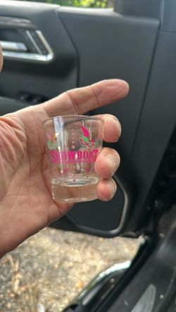 Iconic Showboat Casino, Atlantic City, New Jersey Shot Glass
