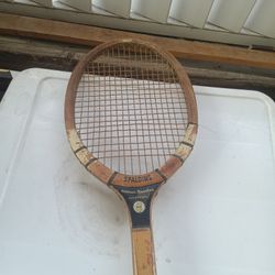 Vintage Mercer Beasley Tennis  Racket 