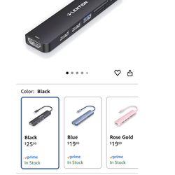 LENTION USB-C Hub (Brand New, Unused) – Missed Return by 2 Days
