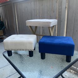 Foot stools & ottoman