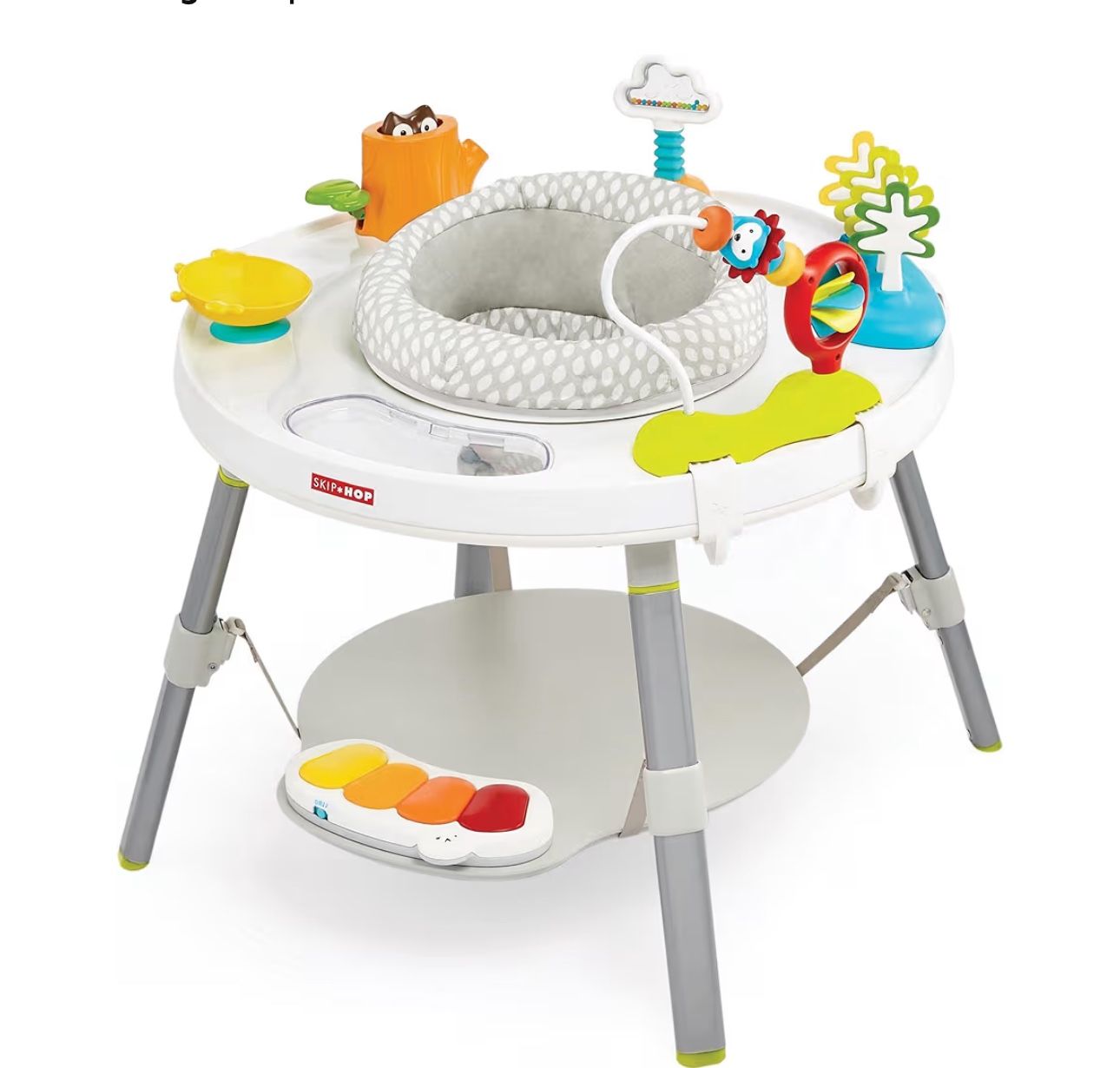 Skip Hop Baby Activity Center: Interactive Play Center with 3-Stage Grow-with-Me Functionality, 4mo+, Explore & More