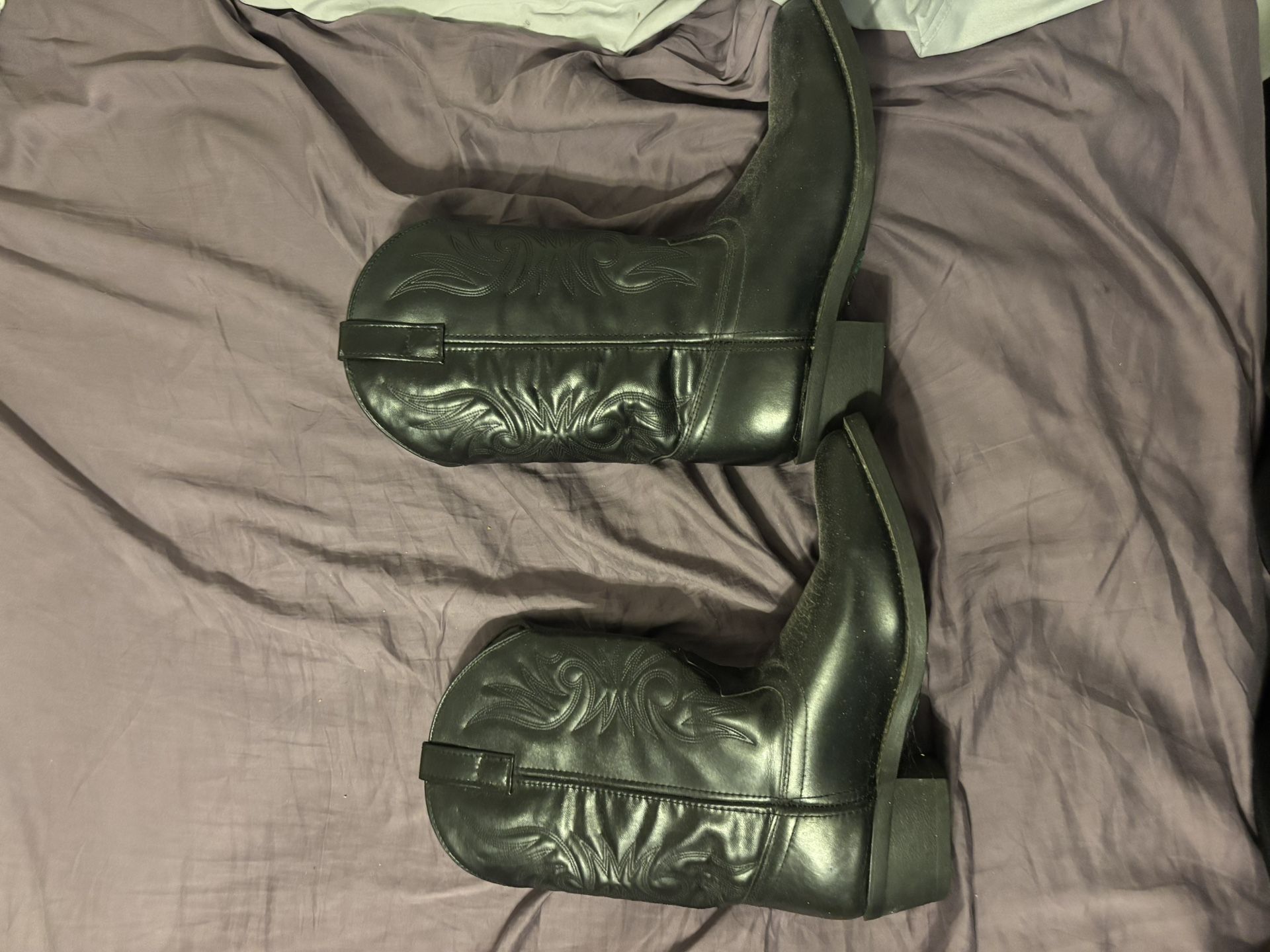 black men cowboy boots size 10