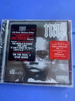 Nas - Illmatic 10th Anniversary Ediition CD HYPESTICKER