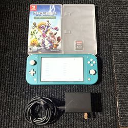 Nintendo Switch Lite Blue Bundle