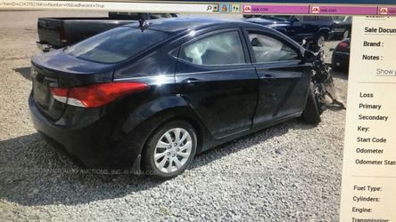 2014 Hyundai Elantra for parts