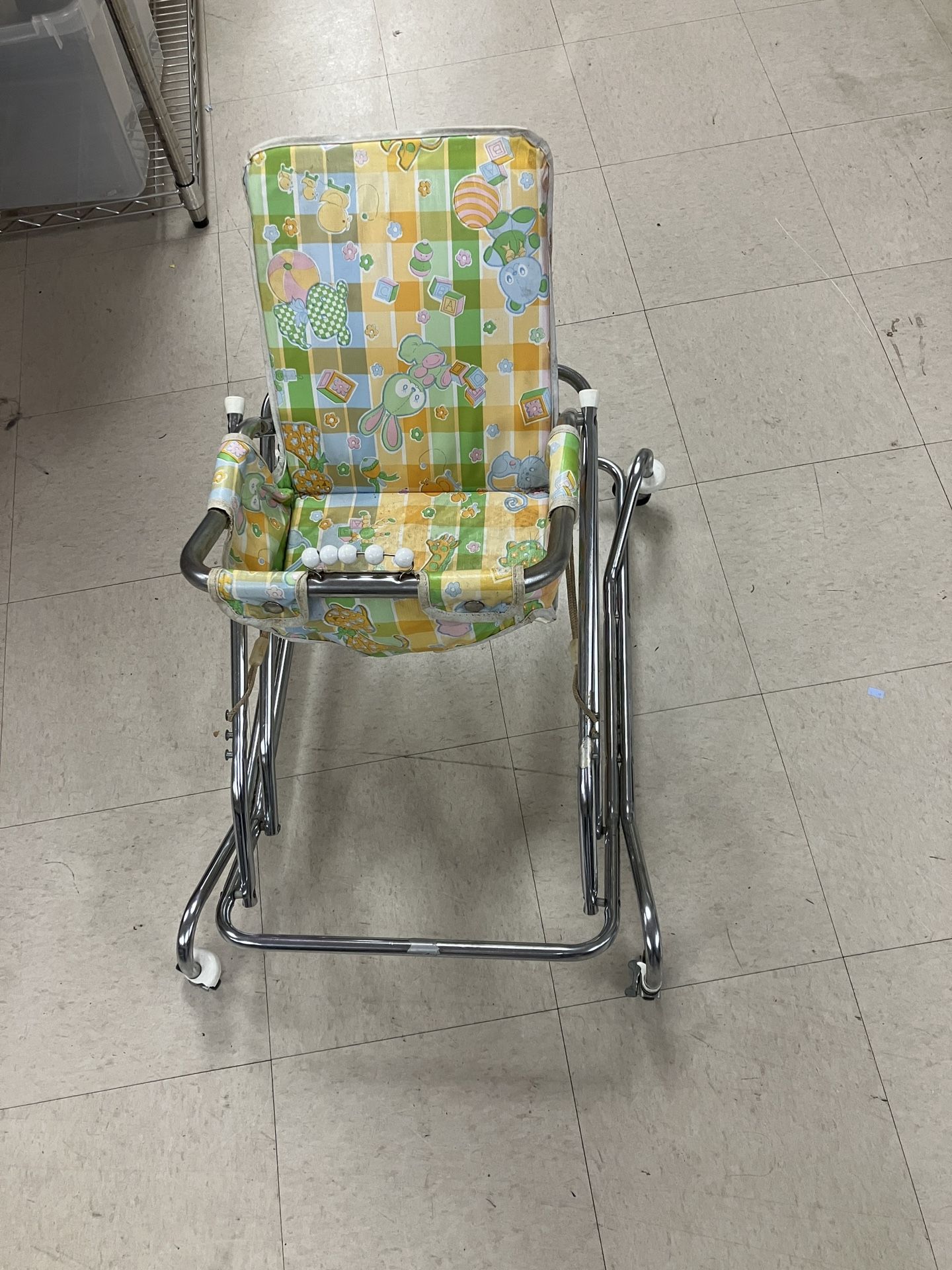 Vintage baby exerciser
