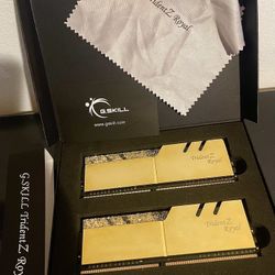G.SKILL Trident Z Royal 32GB DDR4 3200MHz Memory Module DDR4