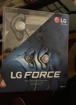 Lg force Bluetooth headset