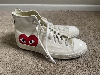 Comme des garcons shop converse poshmark