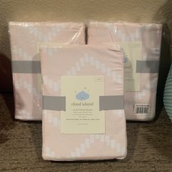 Brand New Baby Girl Fitted Bedsheets ONLY $5 EACH. A Third Of Targets Price 