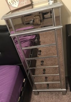 Mirror Silver Chest (Hayworth)