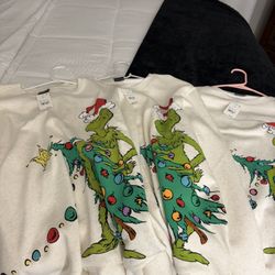  Grinch Christmas sweaters Sizes XL,L,S