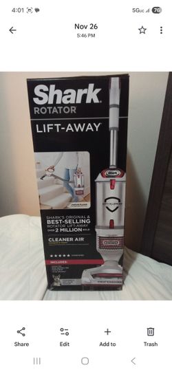 NEW SHARK PROFESSIONAL ROTATOR LIFT AWAY VACUUM 