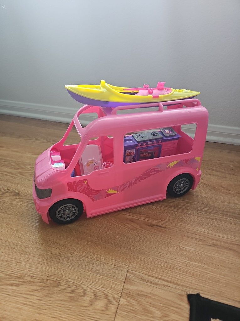 Barbie Camper/Kayak Set