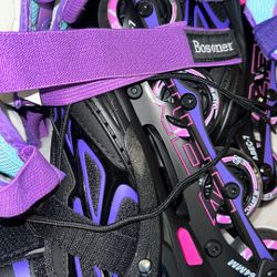 Kids 11C-1Y Purple Rollerblades Light Up Wheels