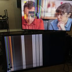 3 TV’s (Broken Screens)