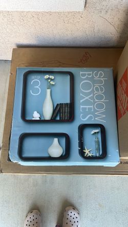 Set of 3 shadow boxes new in original box