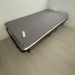 New Metal Frame With Mattress 