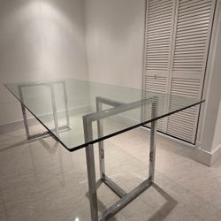 Modern Glass Dining Table