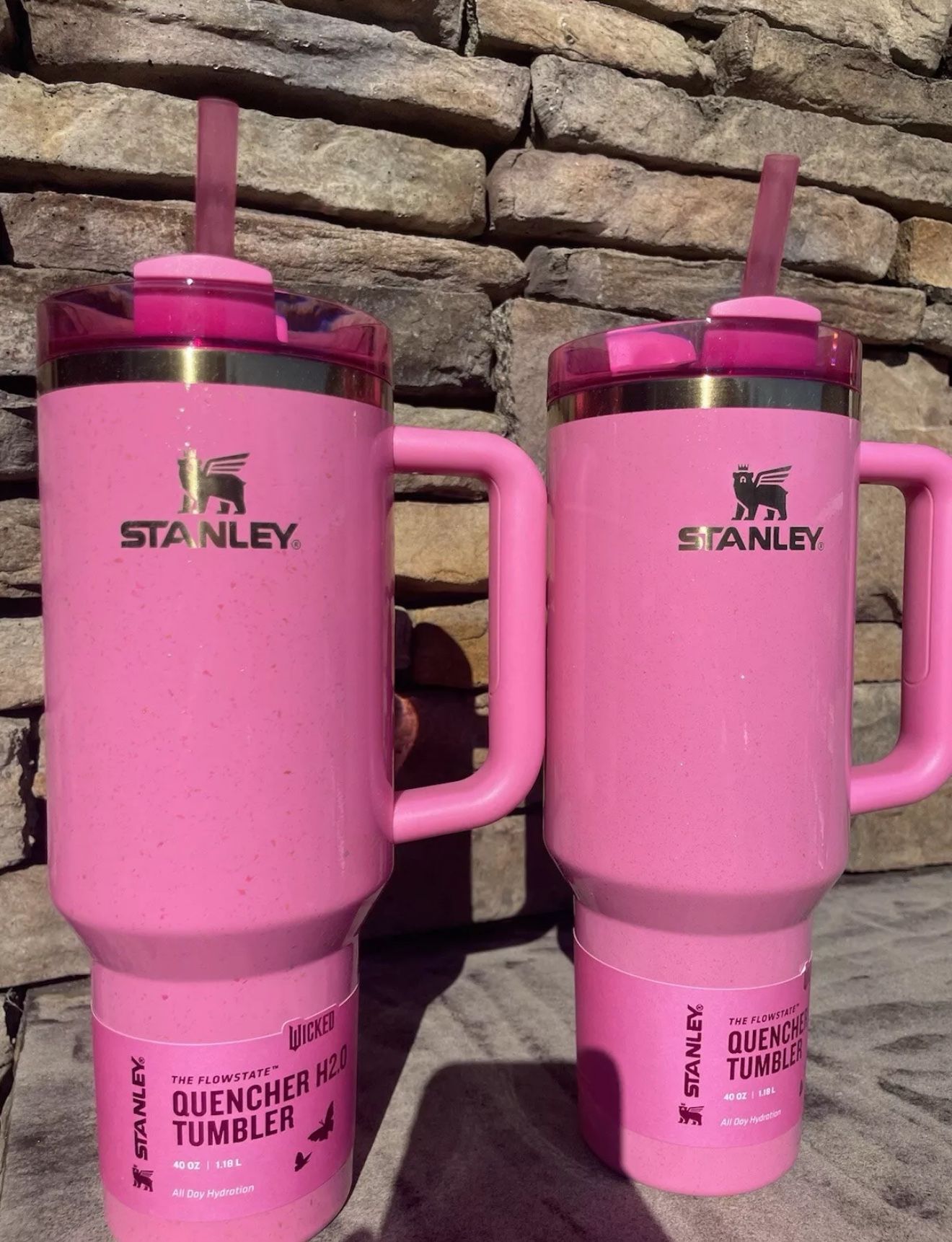Stanley 40oz tumbler Quencher Glinda Pink Home & Garden