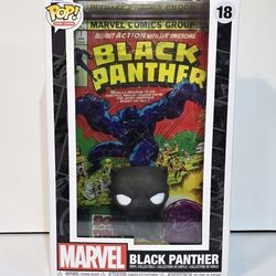 Black Panther Funko Pop! #18 Comic Covers Marvel Collectible Vinyl Figure