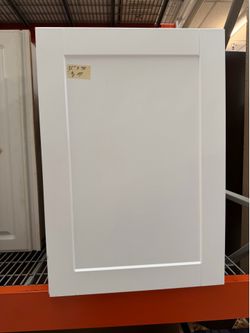 White upper kitchen cabinets 21x30