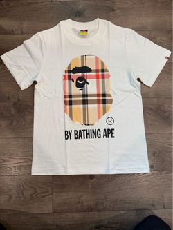 BAPE A Bathing Ape Plaid Graphic T-Shirt