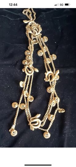 Snake Necklace or Belt Vintage Mid-Century 32...