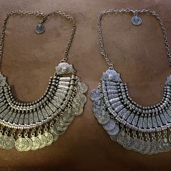 COIN STATEMENT  NECKLACES 