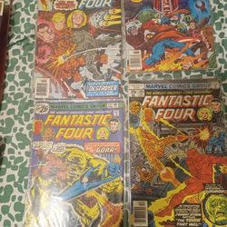 Lot Of 4  70s Comics Ff Marvel