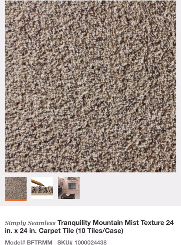 Simply Seamless Tranquility Mountain Mist Texture 24 X24 Carpet Tile For In Glendale Az Offerup