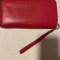 Fossil Zip Around Wallet