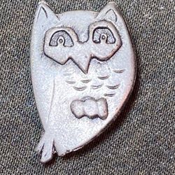 Metzke Cintage Owl Brooch/pin