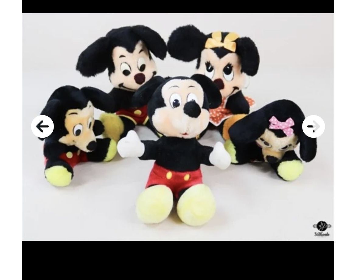 Disney Mickey & Minnie Plush Toys / 5pc