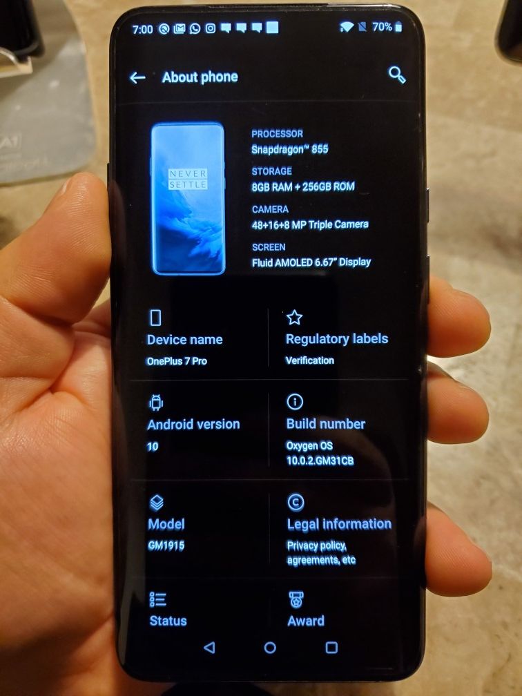 Oneplus 7 Pro
