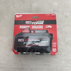 Milwaukee M18 REDLITHIUM FORGE XC8.0 battery new