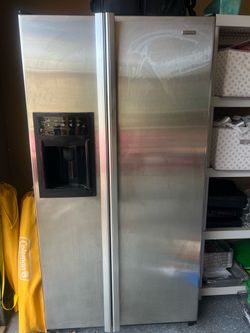 Jenn-Air Stainless Steel Side-by-Side Refrigerator
