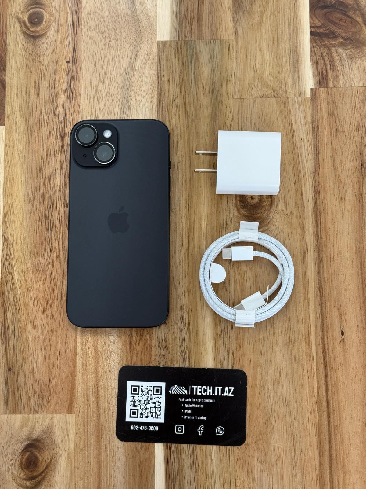 📱 iPhone 15 | 128GB | Black | Unlocked (Any Carrier)