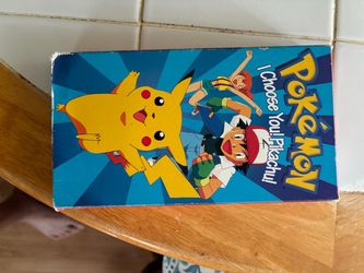 Pokemon Vol. 1 I choose you Pikachu! VHS tape