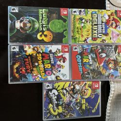 Nintendo Switch Games $45 Each