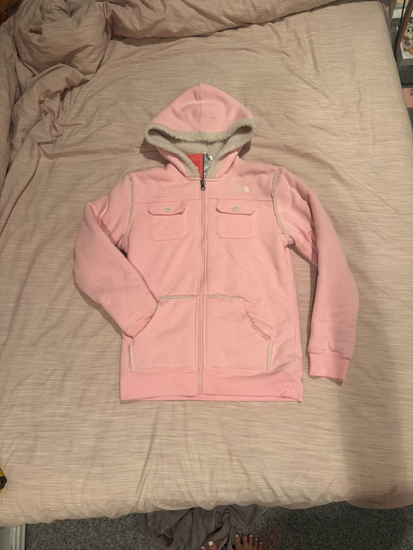 Pink Kid’s North Face Sherpa Jacket