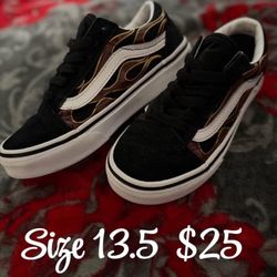 Flaming Vans Kids