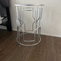 Metal Nightstand 