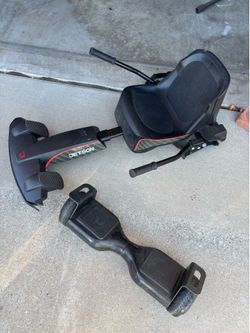 Jetson hoverboard and go cart attachment