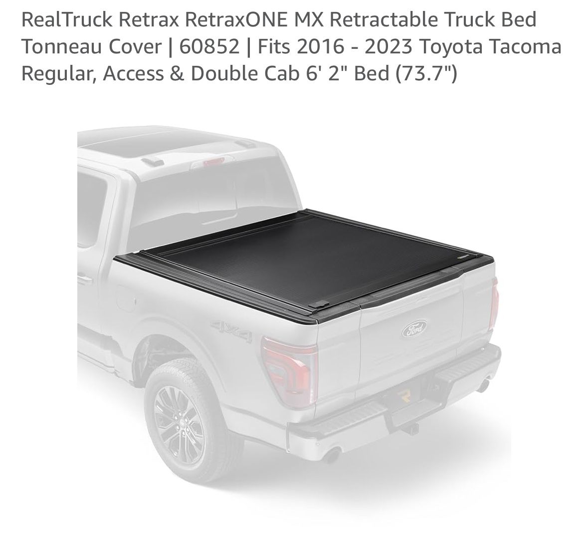 Tacoma - Retrax One Tonneau Cover